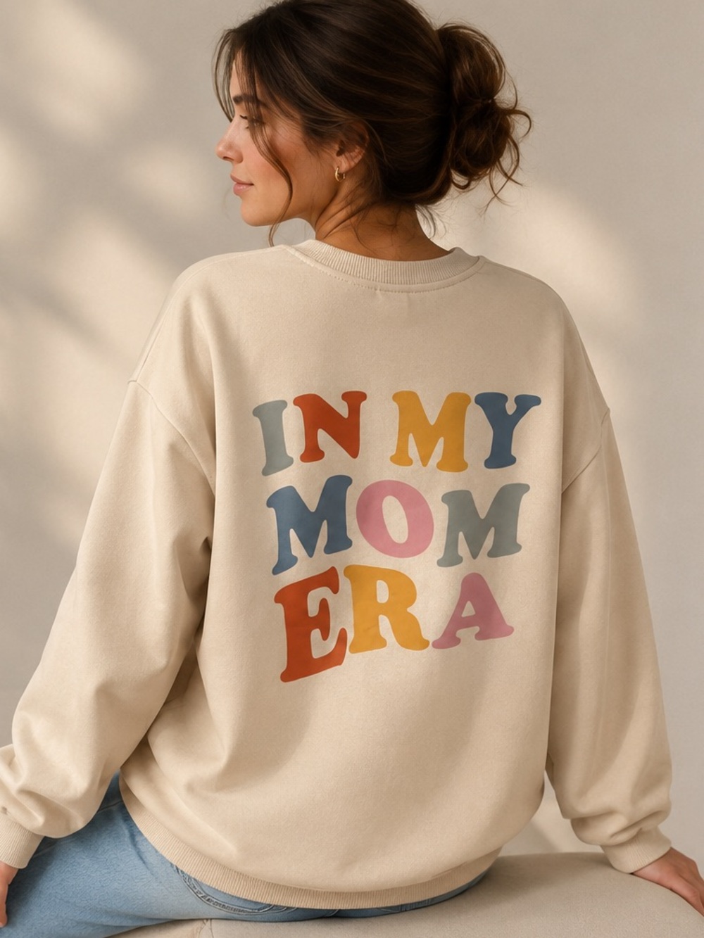 IN MY MOM ERA Crewneck Sweatshirt P2P 23”